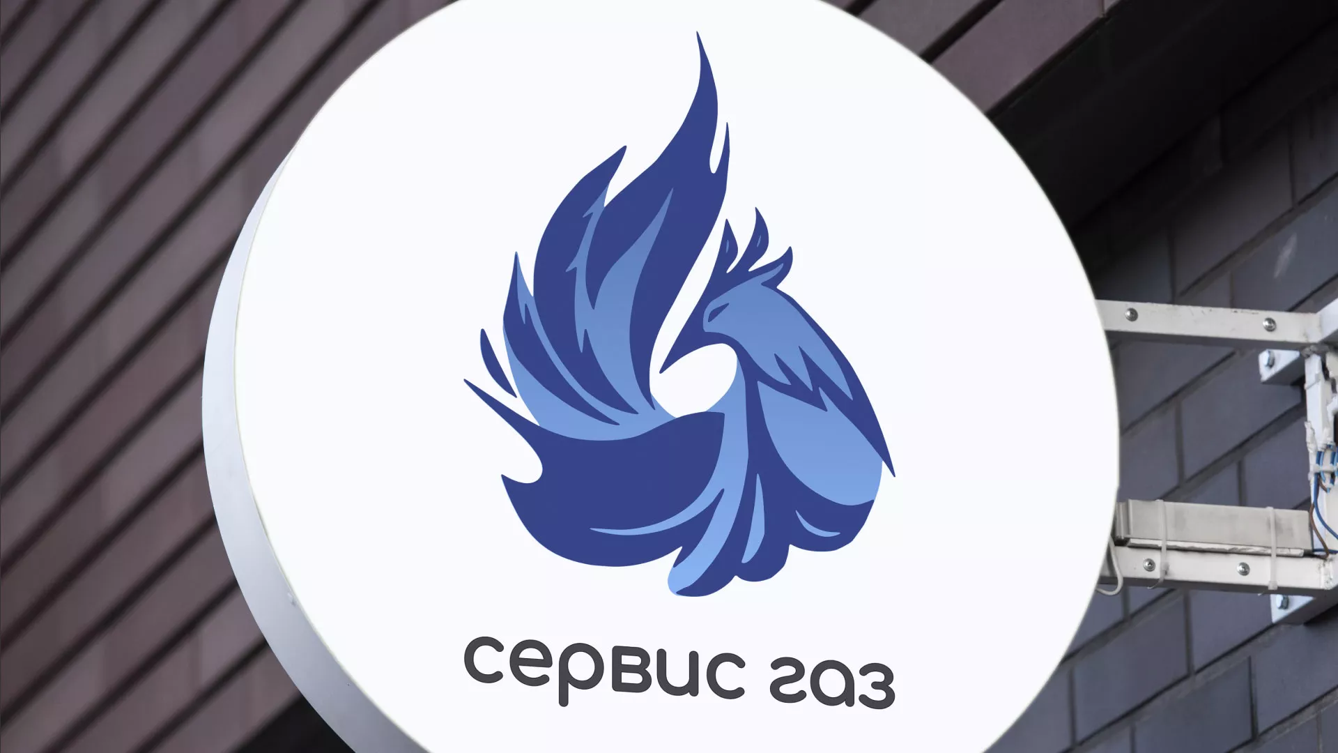 Создание логотипа «Сервис газ» в Геленджике