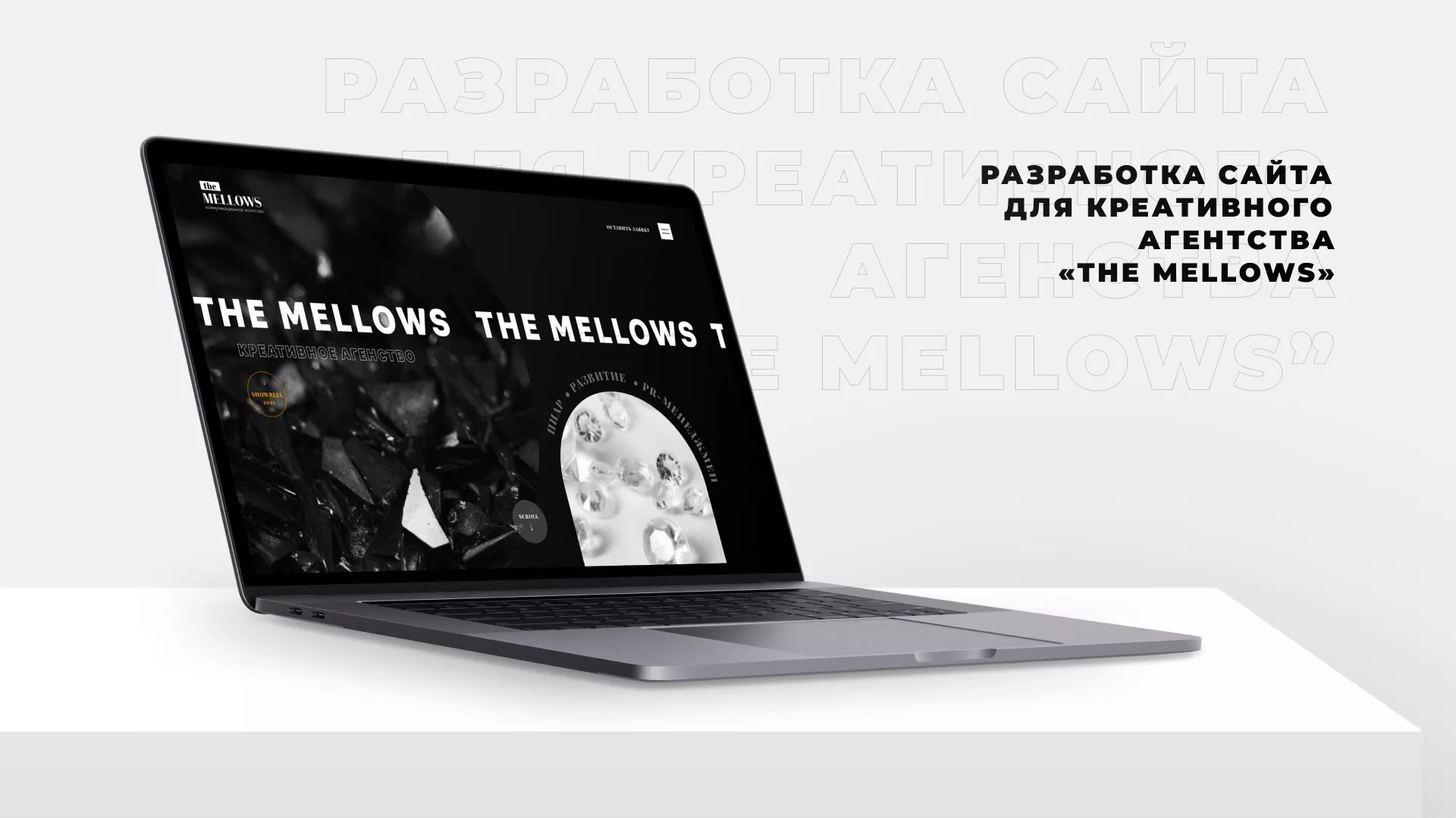 Разработка сайта креативного агентства «The Mellows» в Геленджике