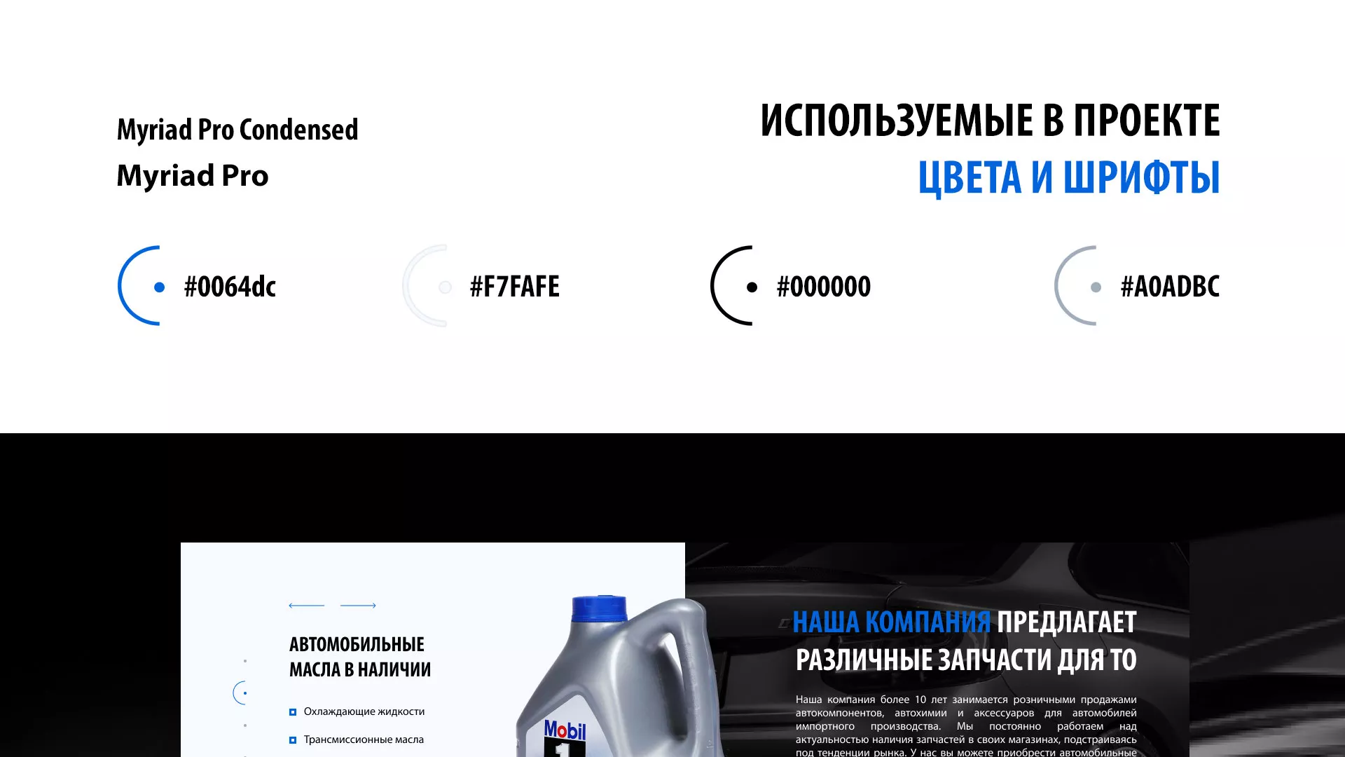 Разработка сайта магазина автозапчастей «М7» в Геленджике