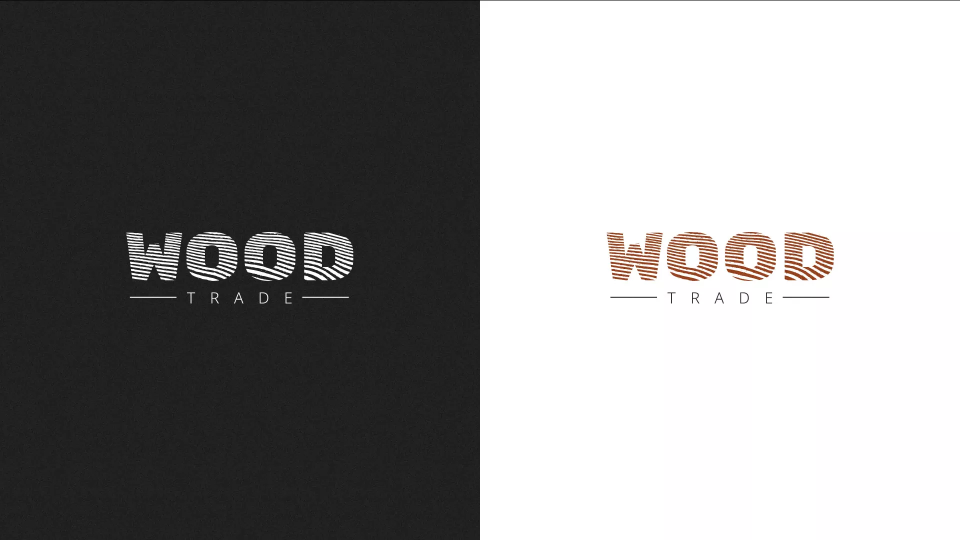 Разработка логотипа для компании «Wood Trade» в Геленджике