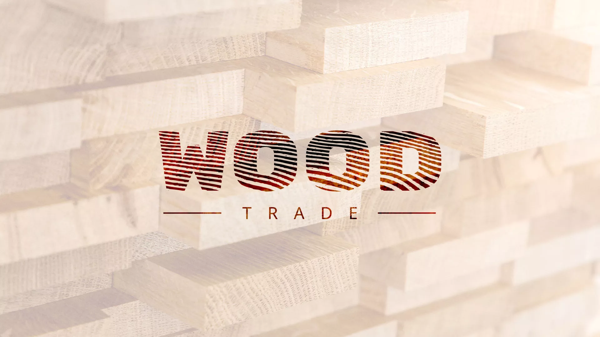 Разработка логотипа для компании «Wood Trade» в Геленджике