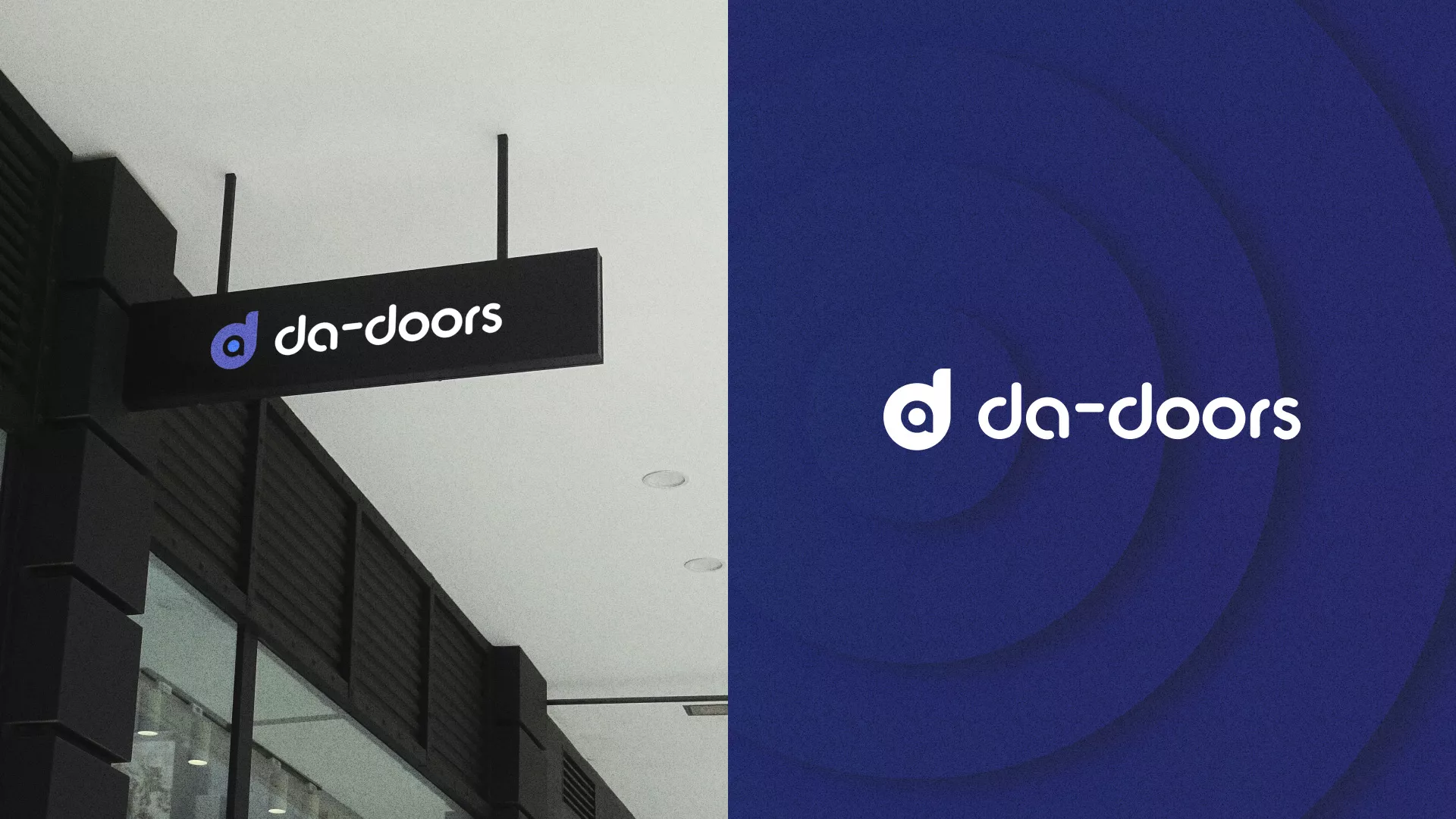 Разработка логотипа компании по продаже дверей в Геленджике